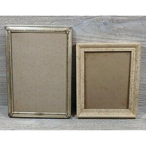 VTG Reliance Industries 411 Beige Free Standing Hanging Art Deco Picture Frame